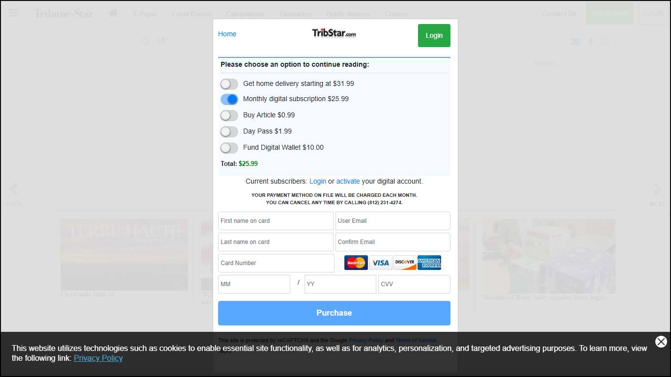 TV meteorologist faces 3 charges after arrest | Local News | tribstar.com